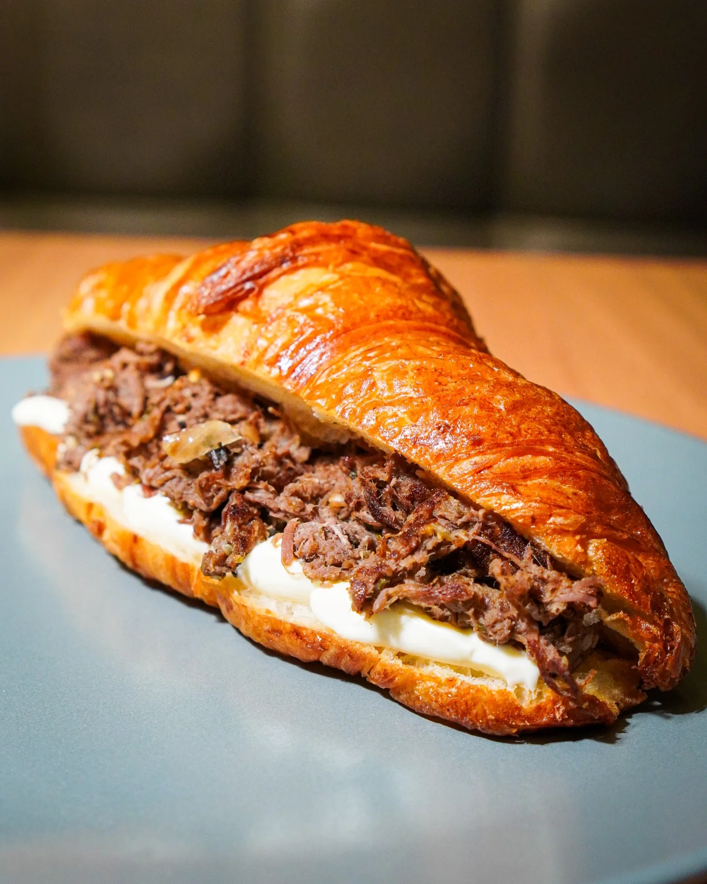 Croissant recheado da Selah